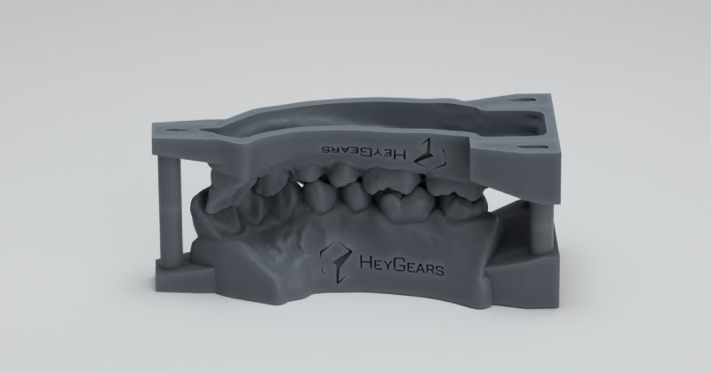 Different applications of the HeyGears UltraPrint Model WW UV dental resin