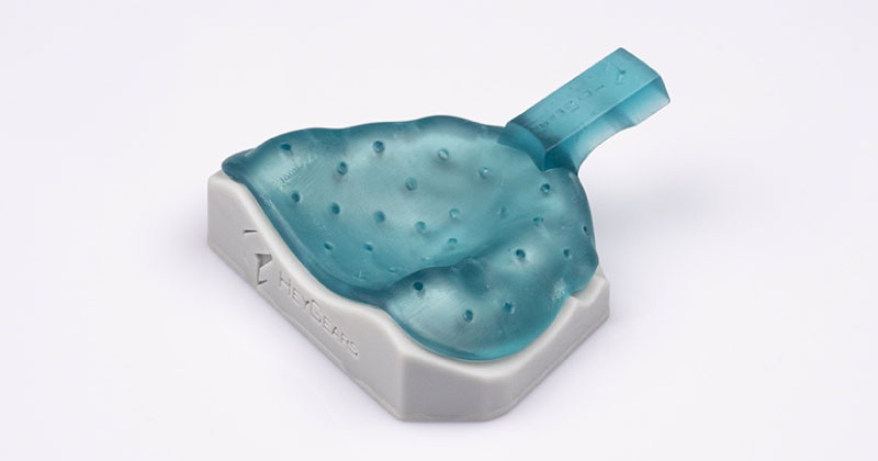 Applications of the Tray UV dental resin from HeyGears