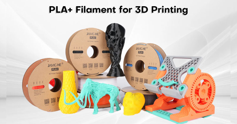 Impresiones realizadas con el filamento Premium PLA Plus.