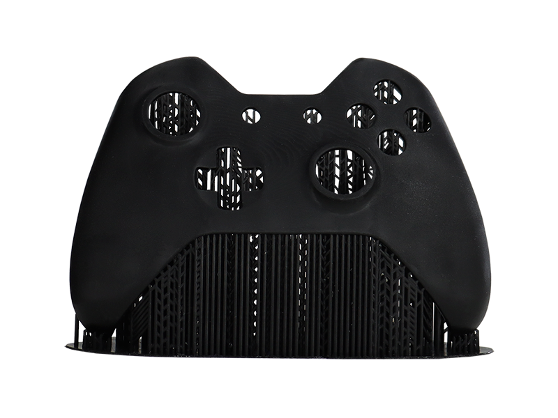 The Premium Black resin mimics the look and feel of injection molded parts