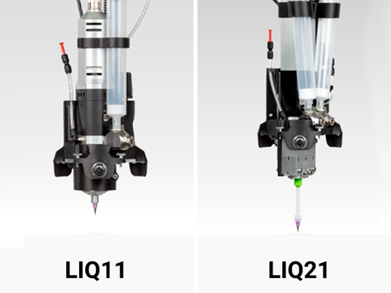 Los cabezales LIQ11 y LIQ21