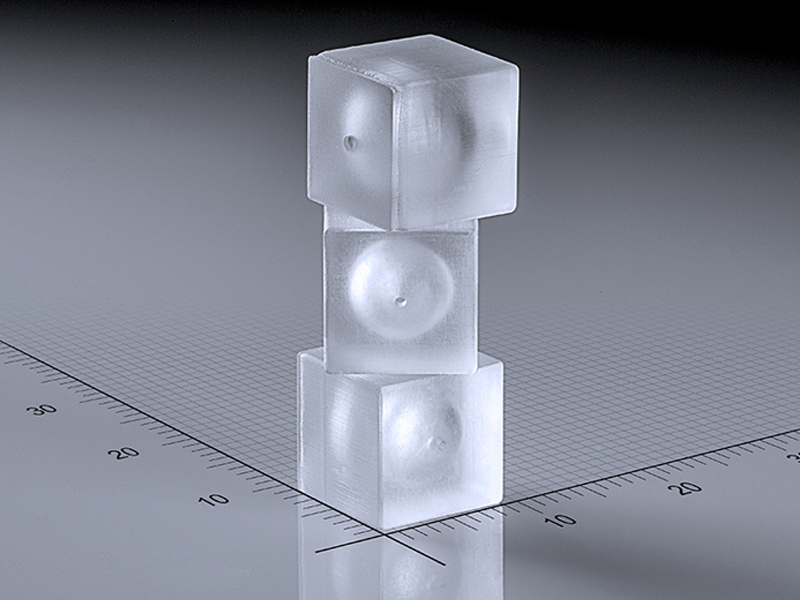 Pièce imprimée en 3D avec la résine Tech Clear