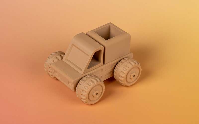 Impresión realizada con PLA Matte. Fuente: Panchroma