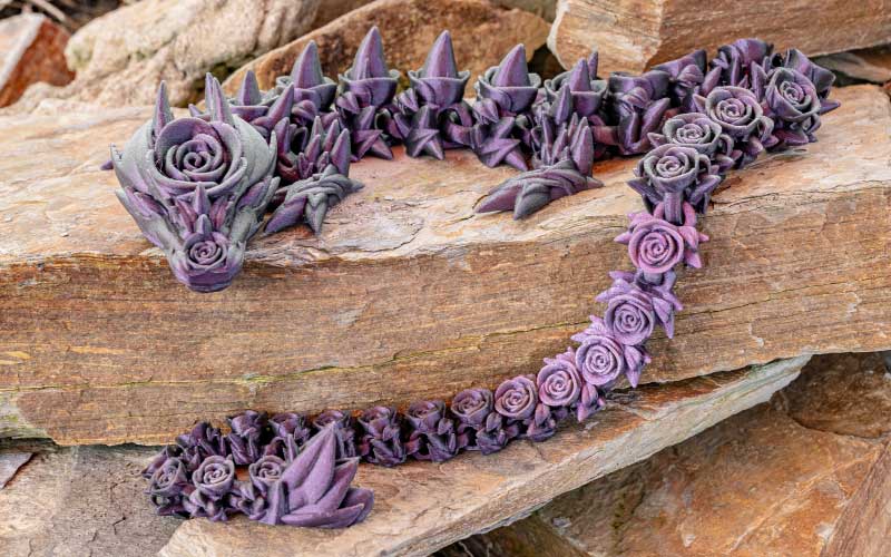 Impresión realizada con PLA Starlight. Fuente: Panchroma