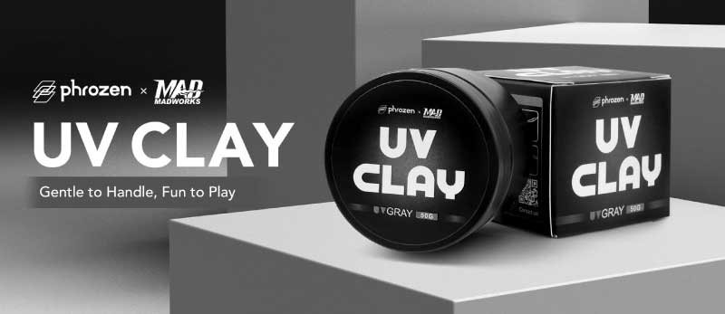 UV Clay, la pâte pour réparer les impressions 3D en résine