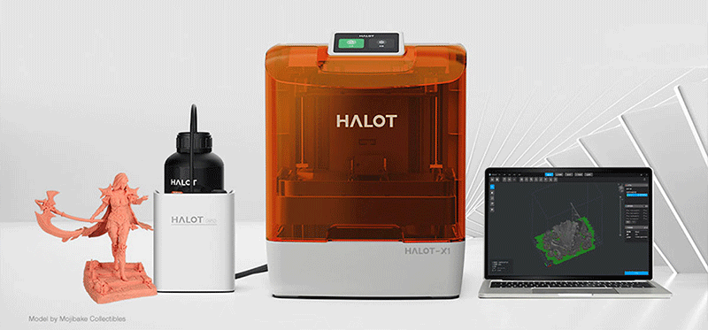 HALO-X1 Ein echter 16K-Harz-3D-Drucker ohne Nivellierung, der problemlos groß druckt.