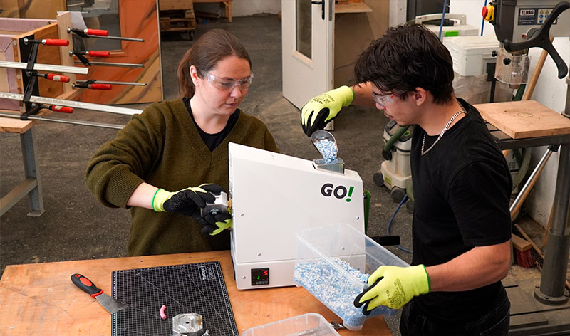 The DEGO! enables accessible sustainable manufacturing in classrooms, laboratories, and innovation spaces