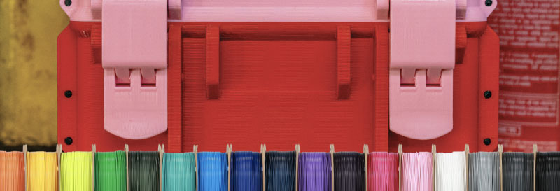 Filamento PETG disponibile in 19 colori.