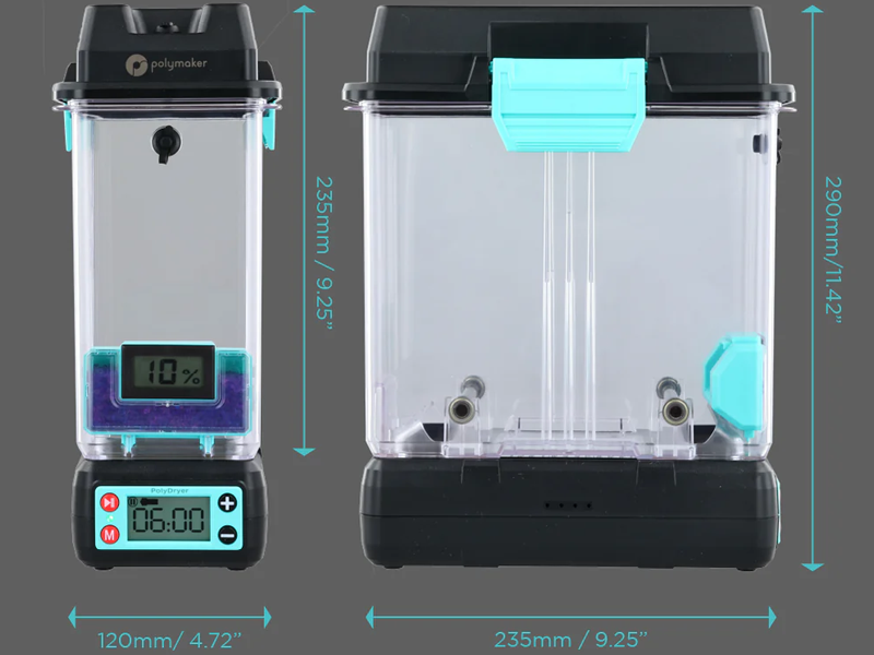 Le design compact et intelligent de la solution PolyDryer