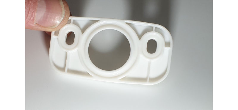 3D parts printed with SLS technology using Polyamide 12 PA12 40-10 powder.