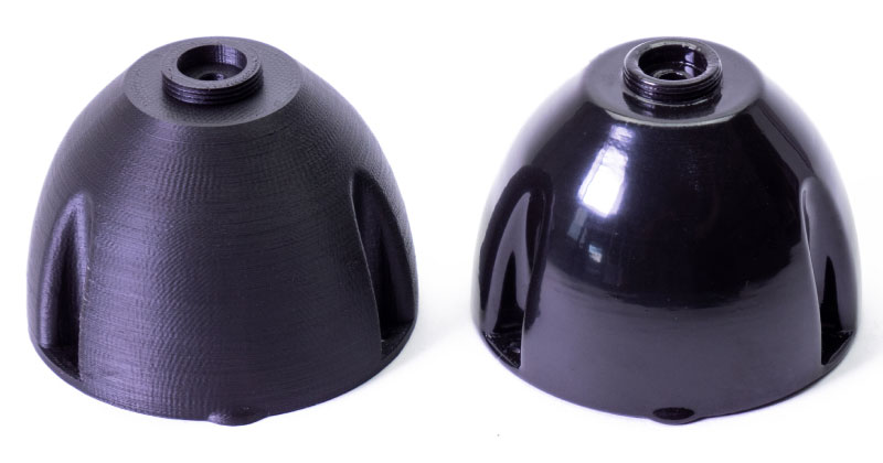 L’ASA è solubile in acetone, il che consente di incollare le parti stampate. Fonte: Prusa3D