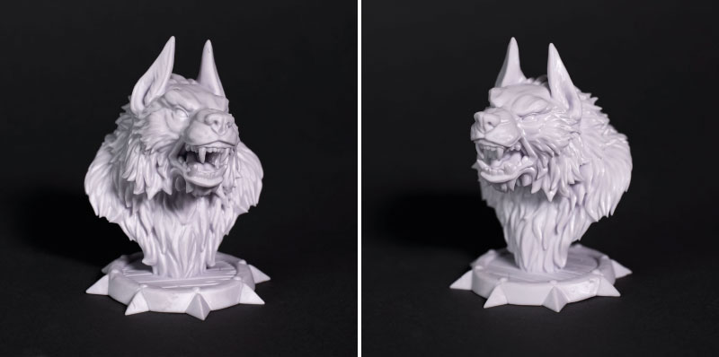 Applicazioni della resina Prusament Model Bianco Alabastro. Fonte: Prusa3D