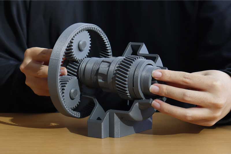 Piezas impresas con la impresora 3D QIDI Max4