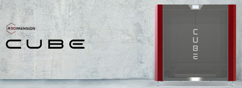 Impressora 3D FDM Cube da R3dimension