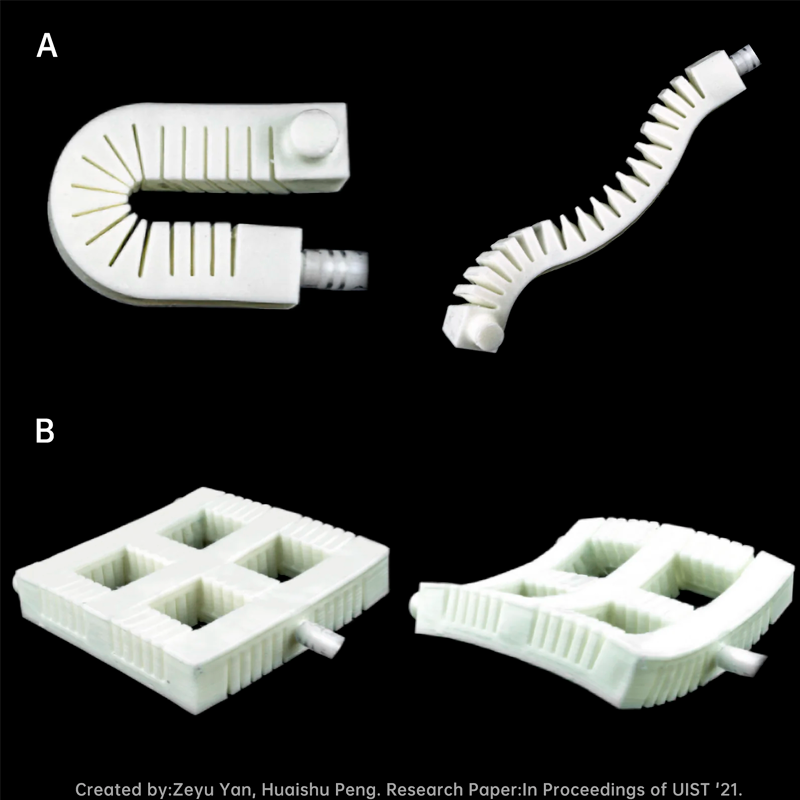Part printed with F39 resin. Source: Resione
