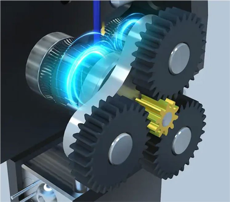 Dual extruder of the SV06 ACE