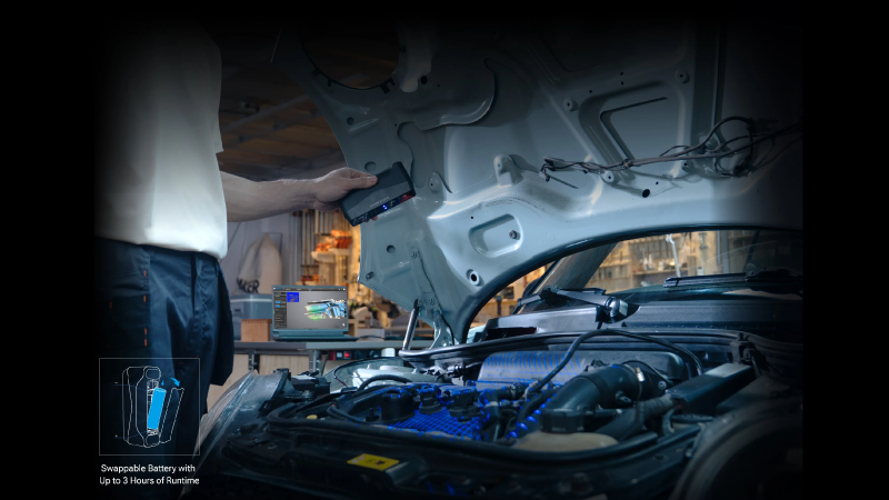 EINSTAR Rockit consente una scansione 3D veloce e precisa senza marcatori, catturando oggetti complessi con elevato livello di dettaglio.