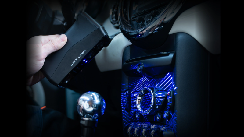 EINSTAR Rockit garantisce prestazioni affidabili anche su superfici nere o riflettenti, grazie alla sua elevata adattabilità ai materiali.