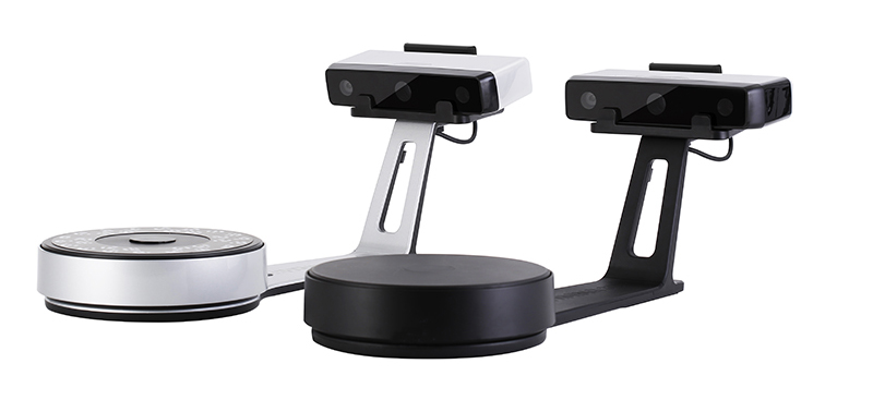 Scanner 3D de bureau avec plateau tournant EinScan-SP