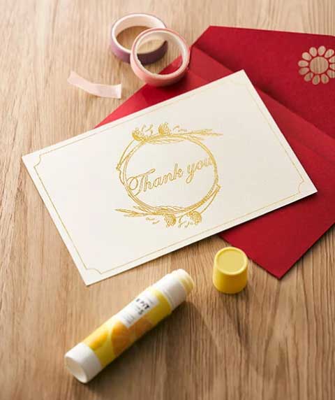 Foil stamping on paper. Source: Silhouette