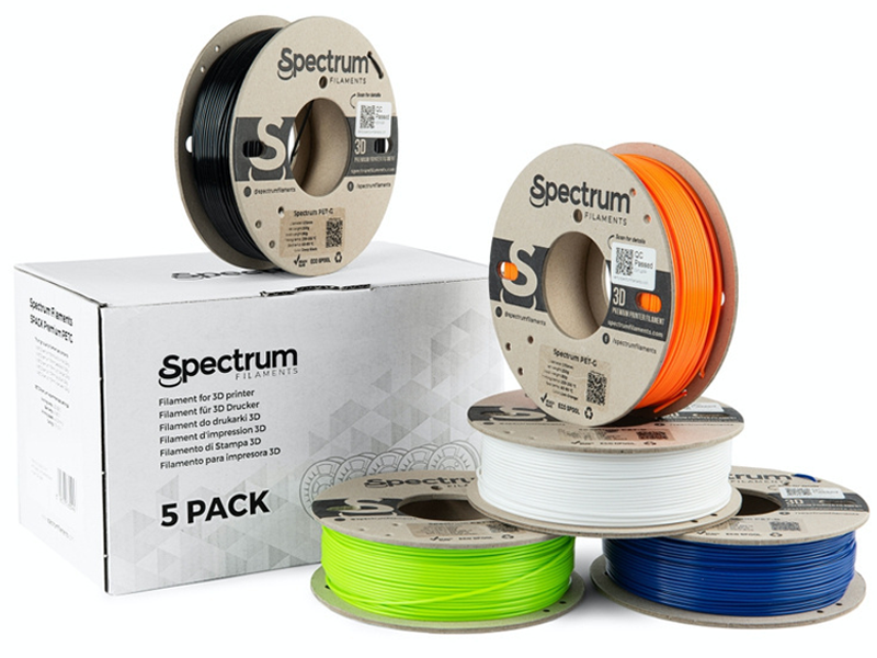 Das PETG Premium Filament 5-Pack