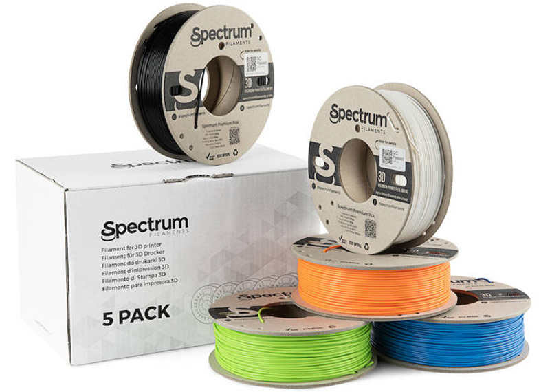 Das PLA Premium Filament 5-Pack