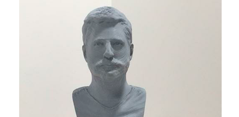 Figure imprimée en 3D avec Caementum