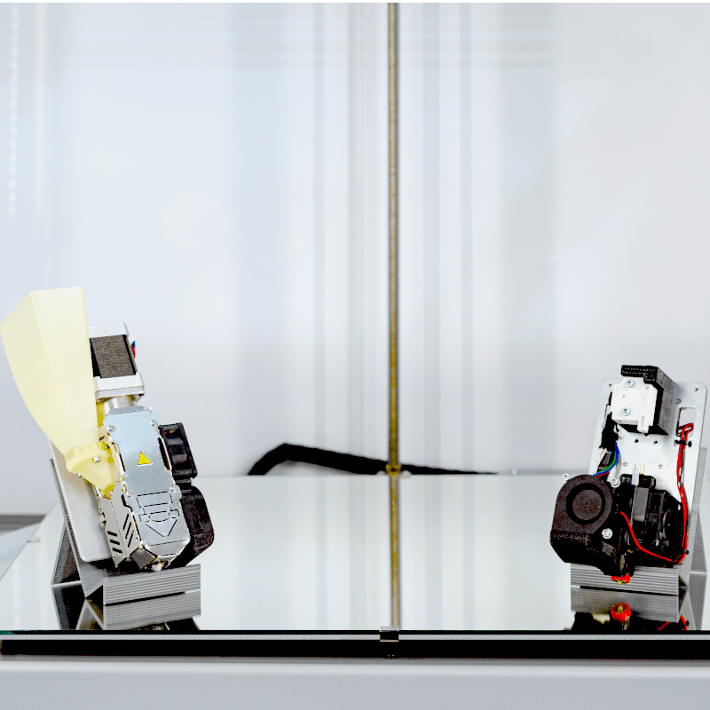 BigFoot 500 Modular and its two types of extruders