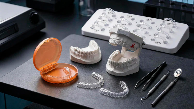 La stampante 3D GK3 è adatta anche alle applicazioni odontoiatriche