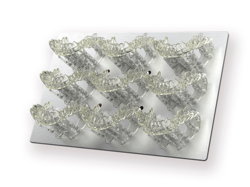 Modèles imprimés en 3D avec la résine transparente zDental Night Guard