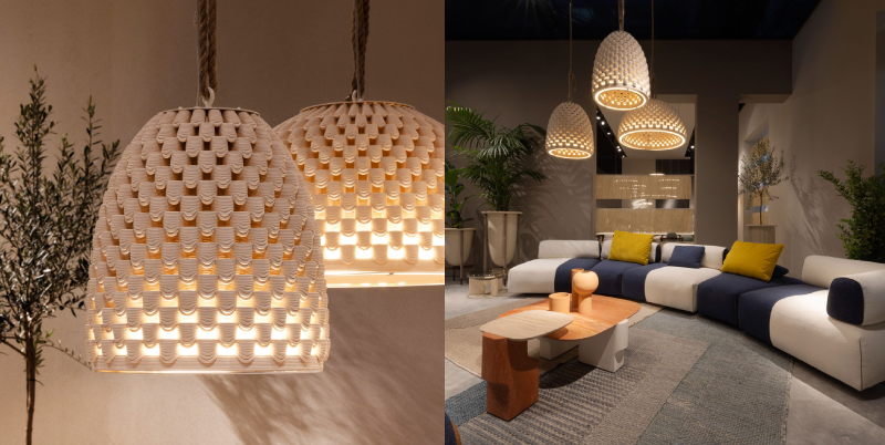 Mit dem 3D-Keramikdrucker WASP 40100 LDM gedruckte Objekte