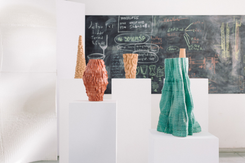 Exemplos de objetos impressos