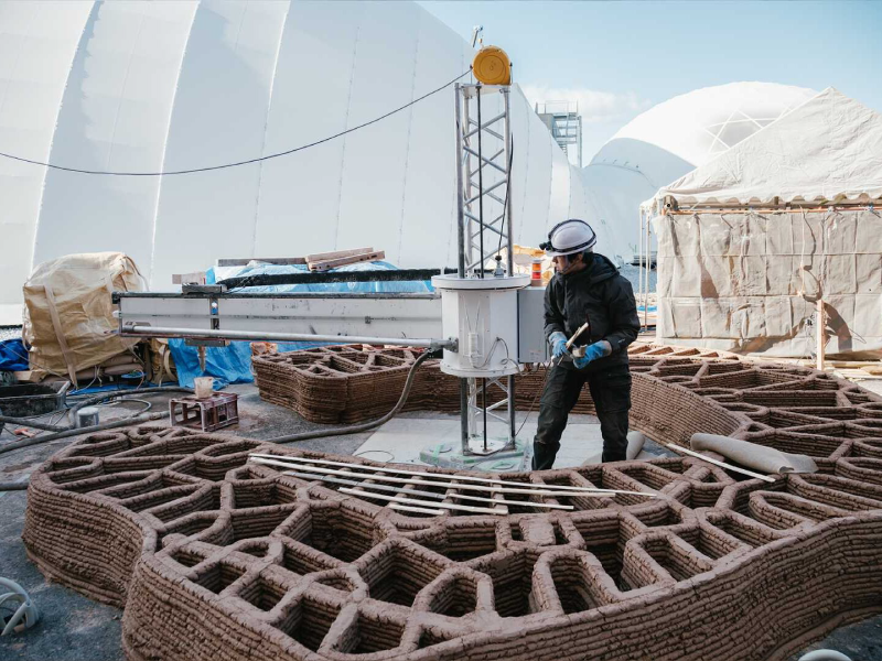 Der Stand-Alone Crane WASP bietet außergewöhnliche Stabilität.