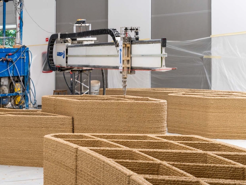 Der Stand-Alone Crane WASP kann dank seiner Effizienz in vielen Anwendungen eingesetzt werden.