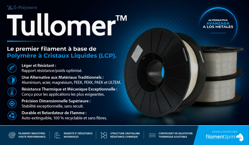 Le Tullomer est un filament qui constitue une alternative avancée aux métaux