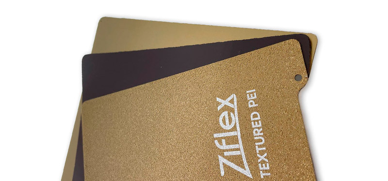 Double-sided surface of Ziflex PEI