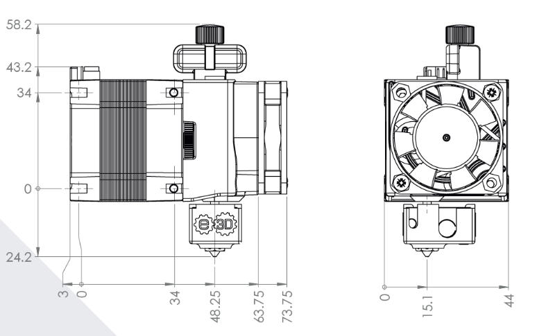 Dimensiones de E3D Hemera