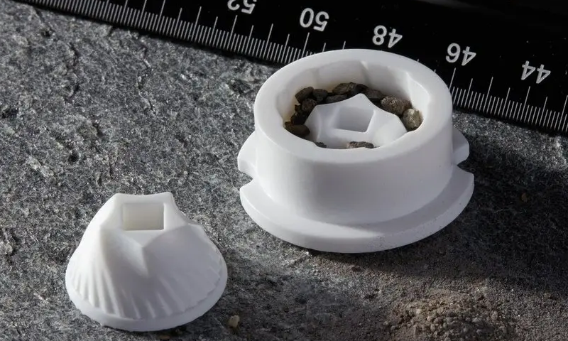 Parts 3D printed with the Alumina 4N resin by FormLabs