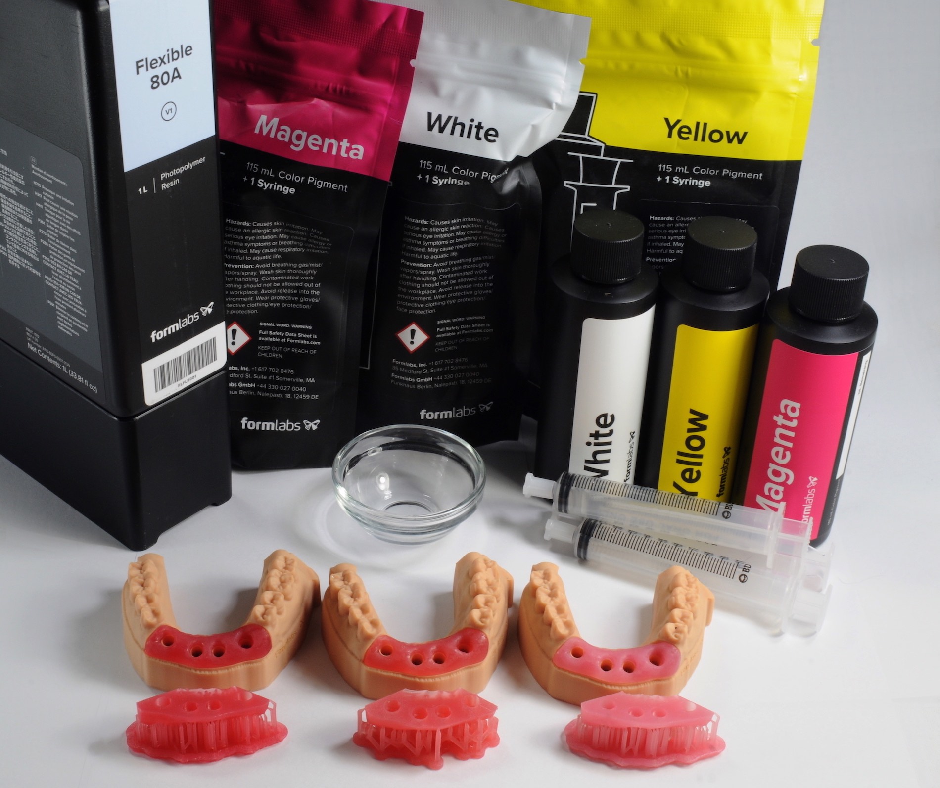 Kit de resina Soft Tissue.