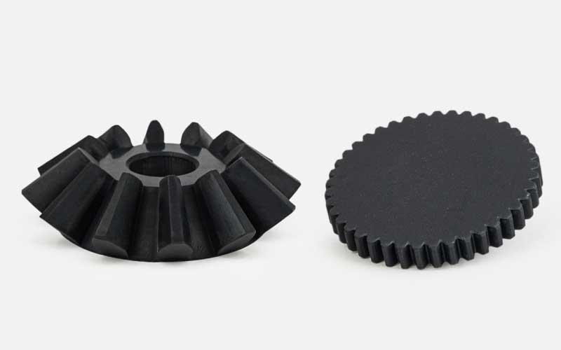 Pièces imprimées avec la résine Industrial Low Friction. Source : HARZ Labs