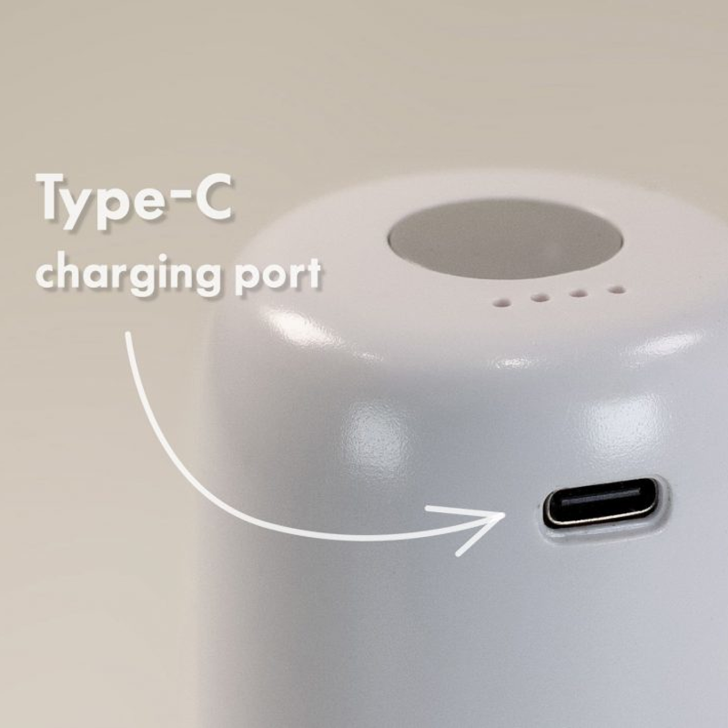 Einfache Aufladung über USB-C