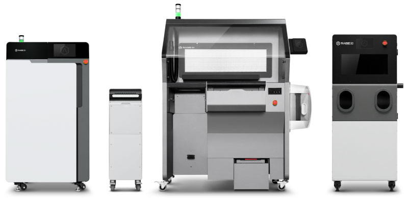 Ecosistema completo Raise3D RMS 220.