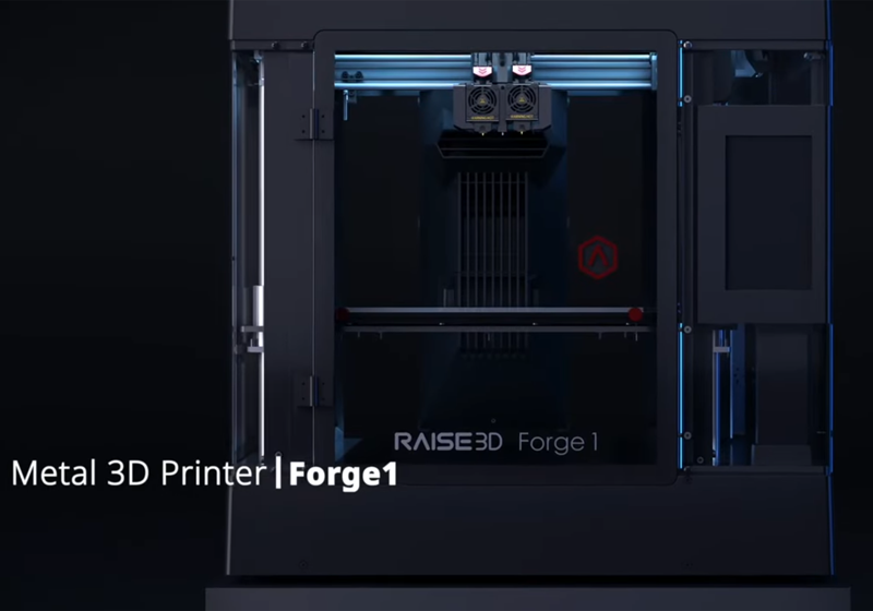 A impressora 3D de metal Forge 1 faz parte da solução MetalFuse