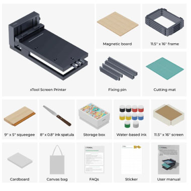 Multi-Color Kit für Laser Screen Printing