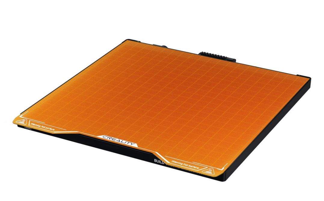 A 1000W AC heated bed that can reach 60℃ in 30 seconds* or 100℃ in 90 seconds, reducing preparation time