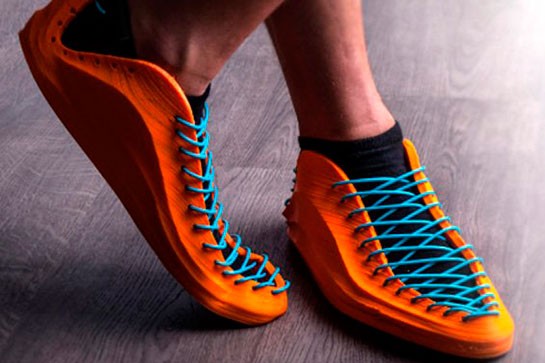 Des chaussures entièrement imprimées 3D et fabriquées en Fra