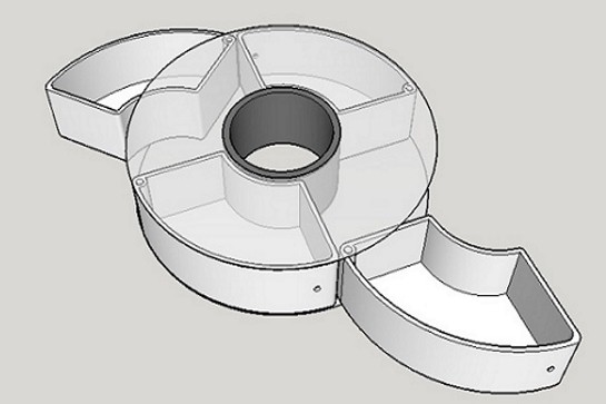 Ideias para reutilizar as bobinas de filamento vazias